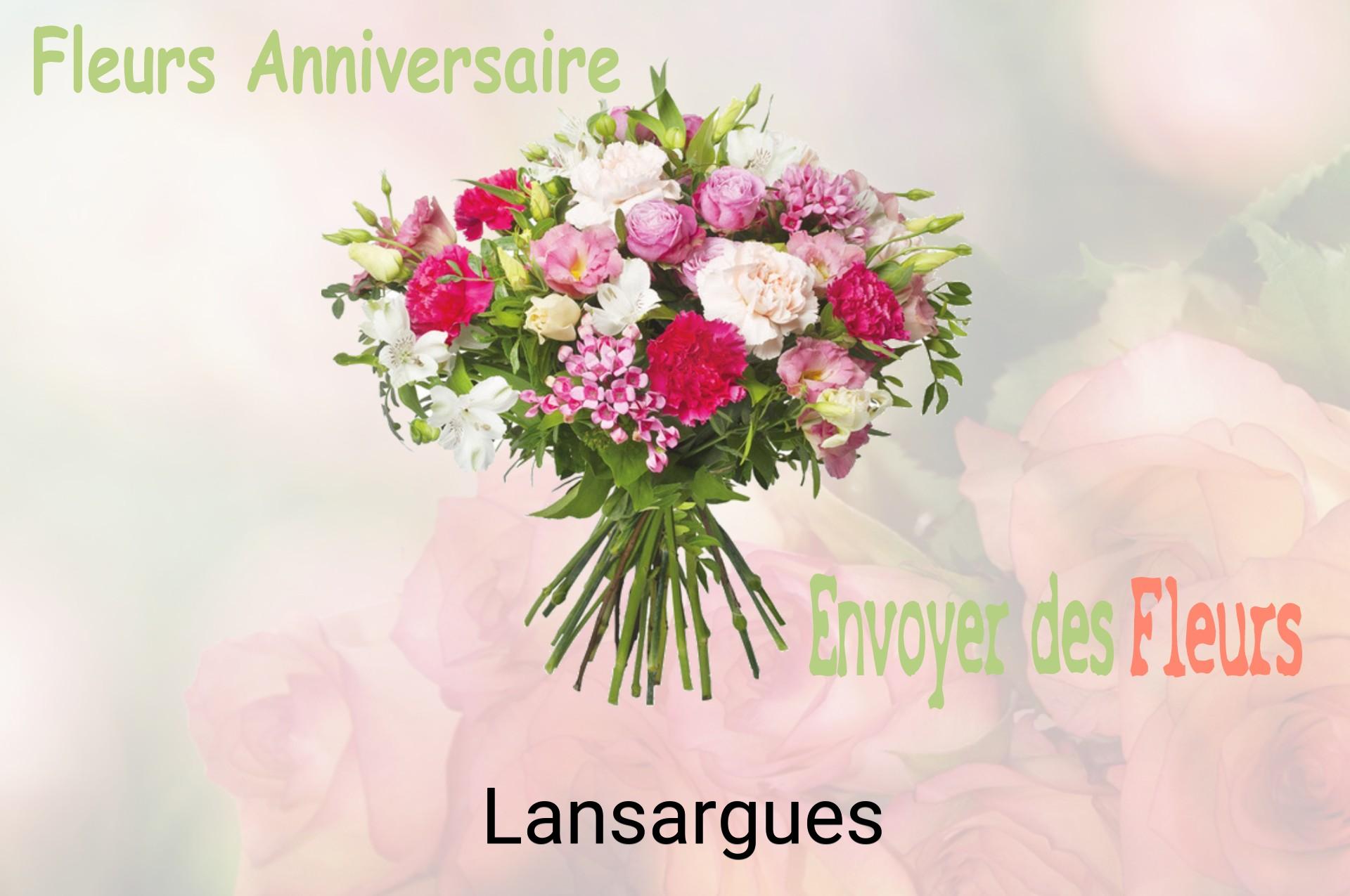 Bouquet de fleurs d’anniversaire livré à Lansargues